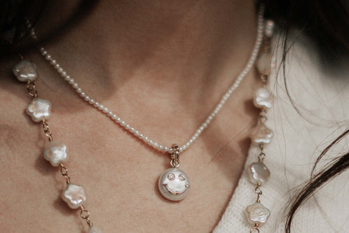 Smiley Face Necklace | Small