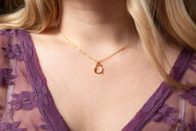 Small Cheval Bit Charm Necklace | Gold