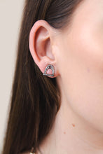 Diamond Stirrup Studs - Vincent Peach Fine Jewelry