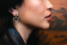 Small Equestrian Bit Earrings | Pavé - Vincent Peach Fine Jewelry