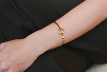 14kt Gold Equestrian Bangle