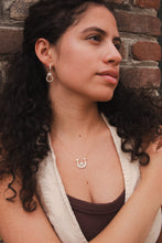 Stirrup Elegant Drop Earrings - Vincent Peach Fine Jewelry