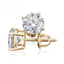 .5 CT. T.W. Round Lab-Grown Diamond Stud Earrings - Vincent Peach Fine Jewelry