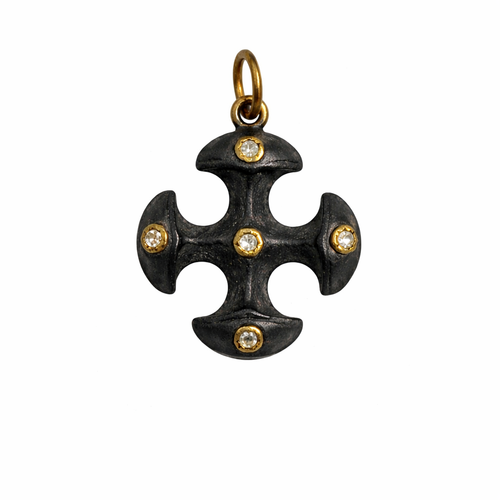 Imperial Maltese Diamond Pendent - Vincent Peach Fine Jewelry