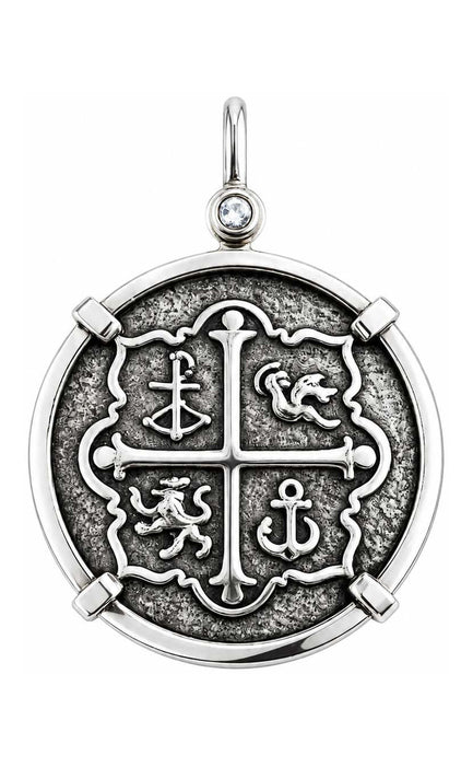 Kingdom Nano Bible Coin Necklace by Vincent Peach, view 3