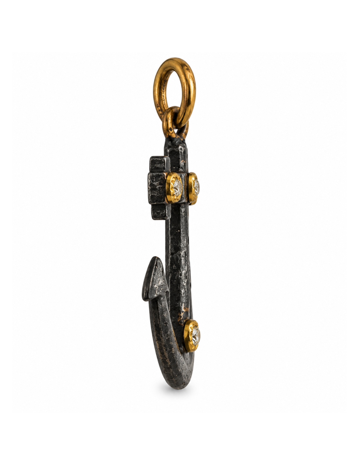 Anchor of Faith Diamond Pendant, Premium by Vincent Peach, view 3