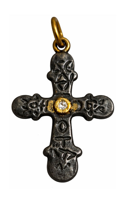 Cathedral Cross Diamond Pendant by Vincent Peach