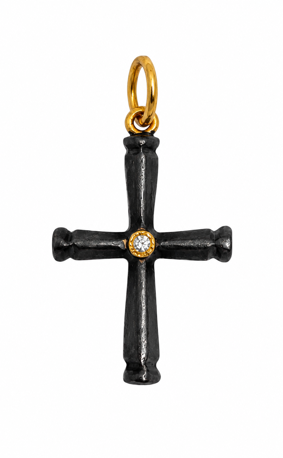 Imperial Cross Diamond Pendant, Classic by Vincent Peach