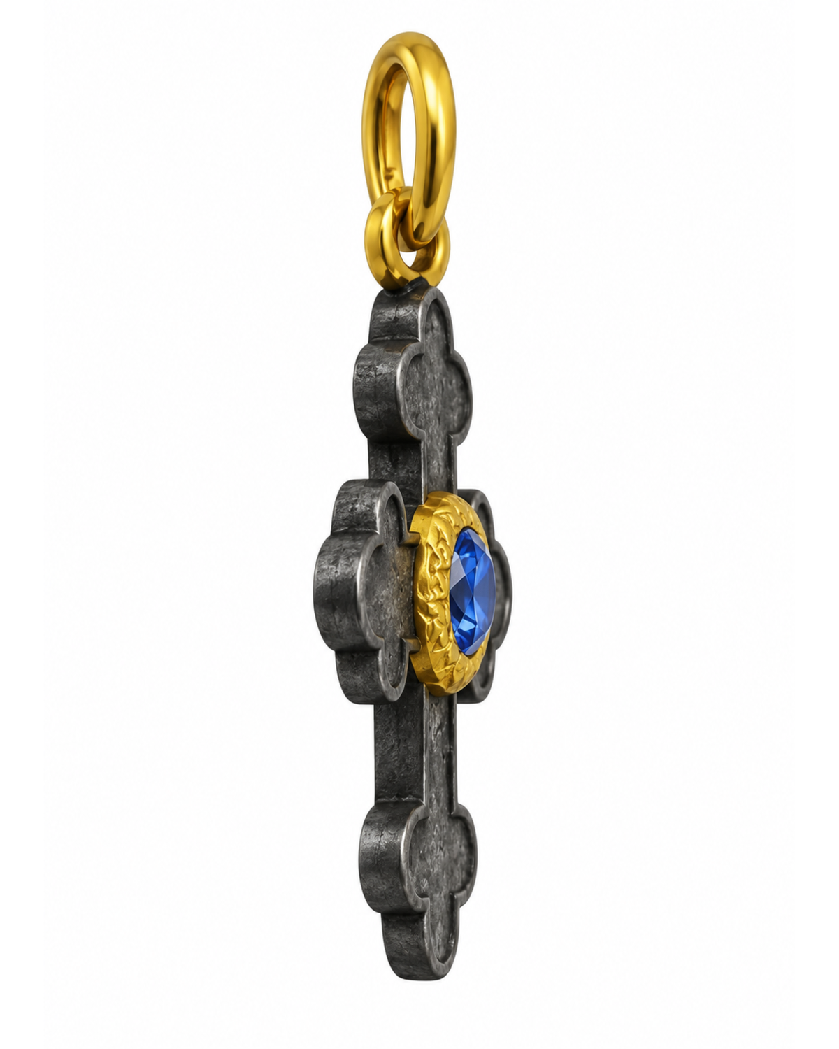 Sigil Sapphire Pendant by Vincent Peach, view 3