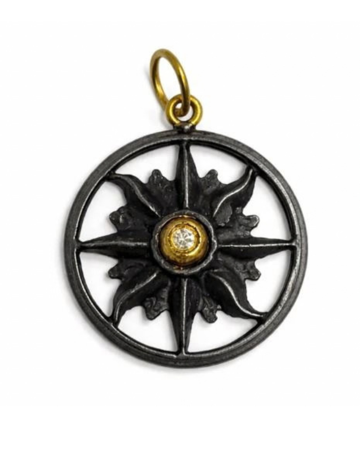 Solar Sovereign Diamond Pendant, Classic by Vincent Peach