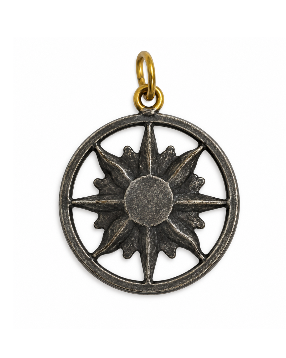 Solar Sovereign Diamond Pendant, Classic by Vincent Peach, view 3