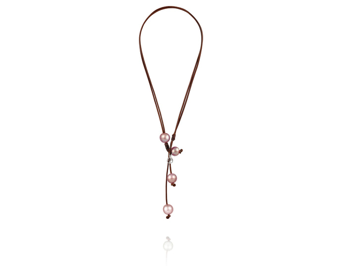 Four Pearls in a Pod, Pink Pearls - Vincent Peach Fine Jewelry