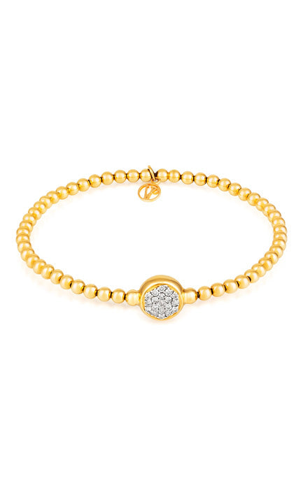 Stirata Diamond Bar Bracelet, 4mm by Vincent Peach