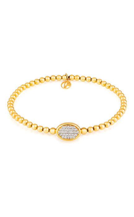Stirata Gold Apatite Bracelet by Vincent Peach