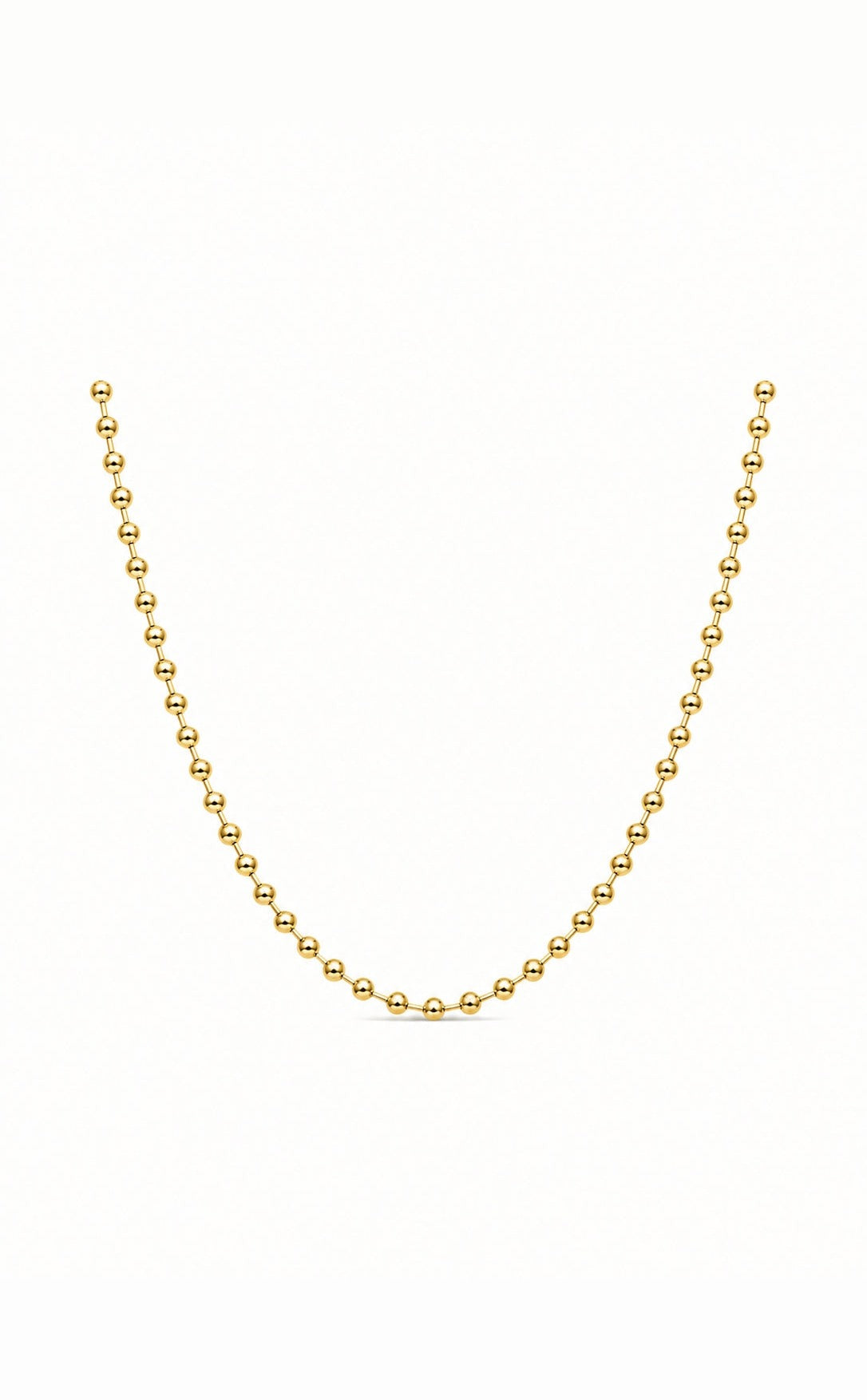 Ball Chain in 18K Gold by Vincent Peach