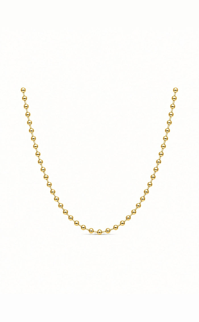 Ball Chain in 18K Gold by Vincent Peach
