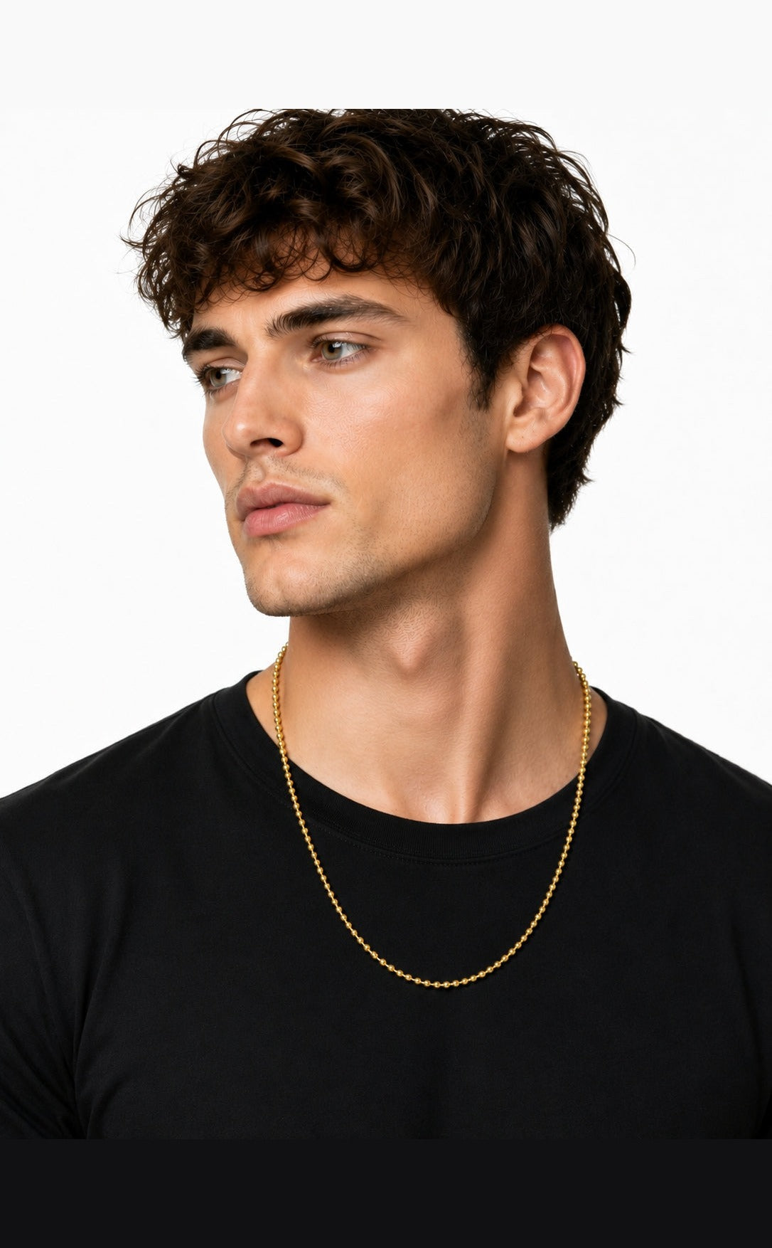 Ball Chain in 18K Gold by Vincent Peach, view 8