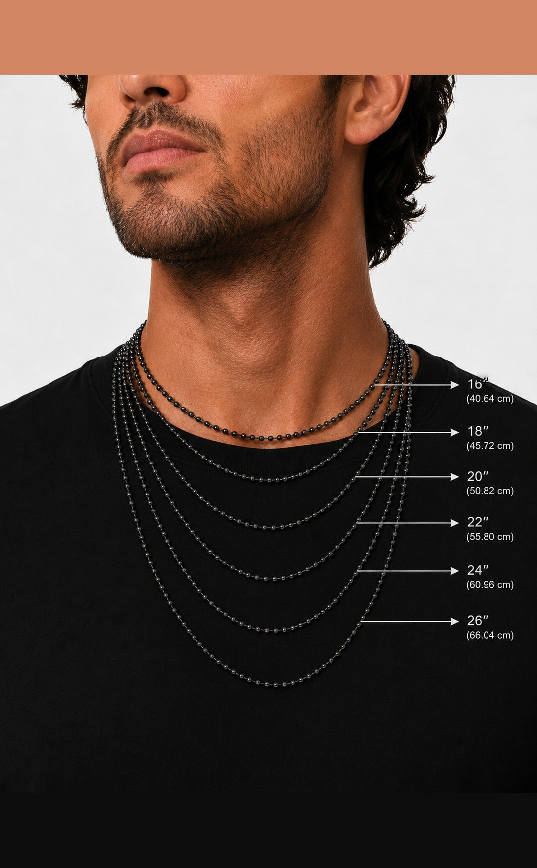 Ball Chain in Black Ruthenium by Vincent Peach, view 8