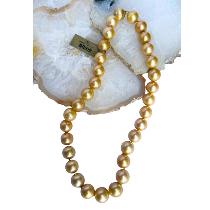 Gold Knotted Necklace - Vincent Peach Fine Jewelry