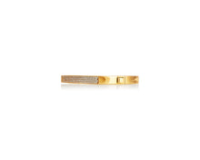 6.5mm 1.08 ct Gold Diamond Toulouse Bangle