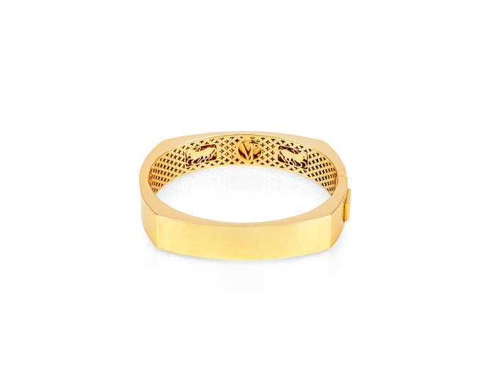 Toulouse Bangle 14KYG - 04 - Vincent Peach Fine Jewelry