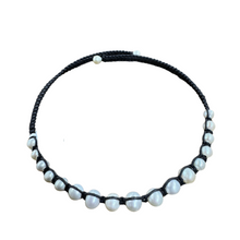 Closeout! Pearl Flex Choker - Vincent Peach Fine Jewelry