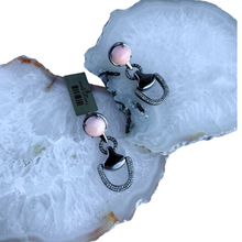 Diamond Pink Opal Churchill Earrings | Vincent Peach Fine Jewelry