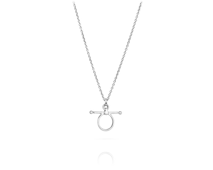 Small Fulmer Bit Charm Necklace