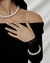 Freshwater Pearl Necklace | Diamond Clasp