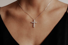 Natural 1ct Diamond Cross