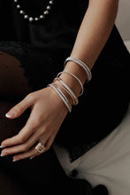 1.01 Carat Diamond Bangle Bracelet in 14K Yellow Gold