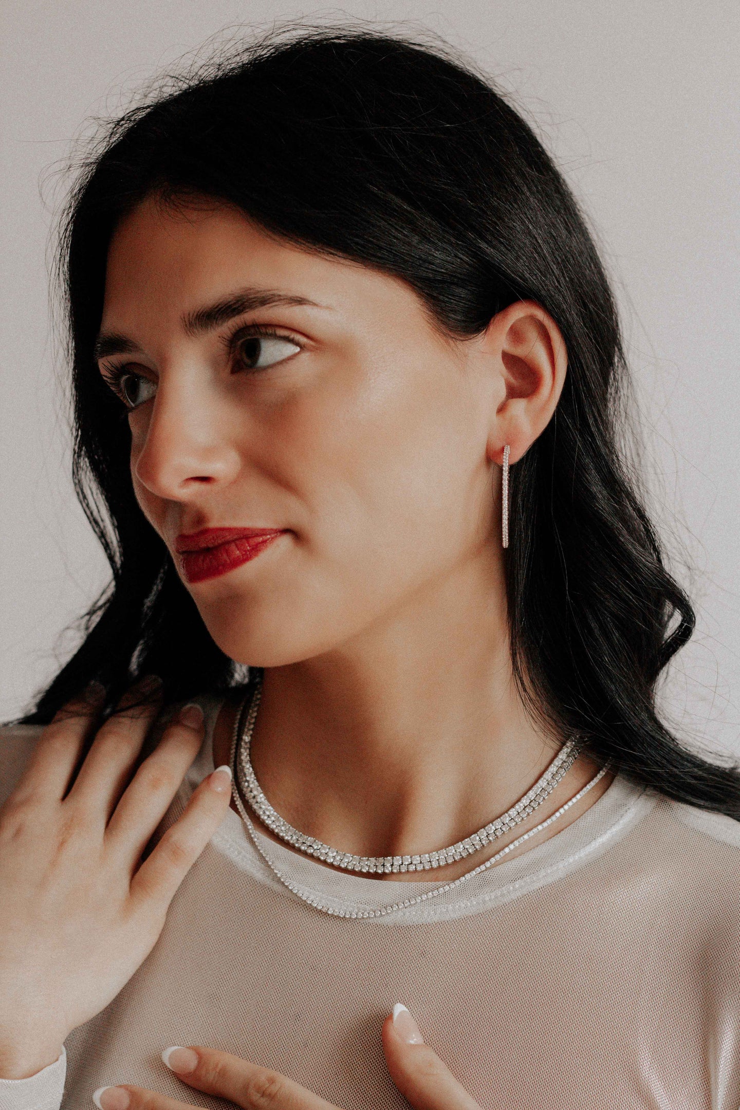 Tennis Necklace 6ct CVD