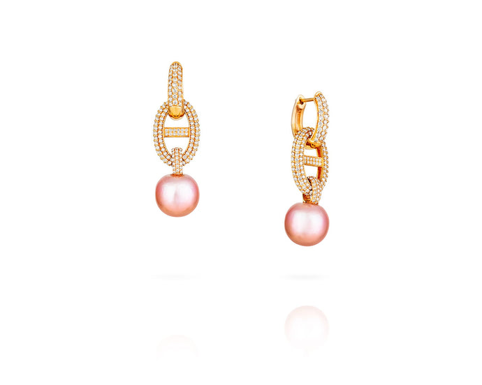 Natural Pink Dorado Earrings