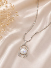 Cancer Zodiac Pearl Crab Pendant
