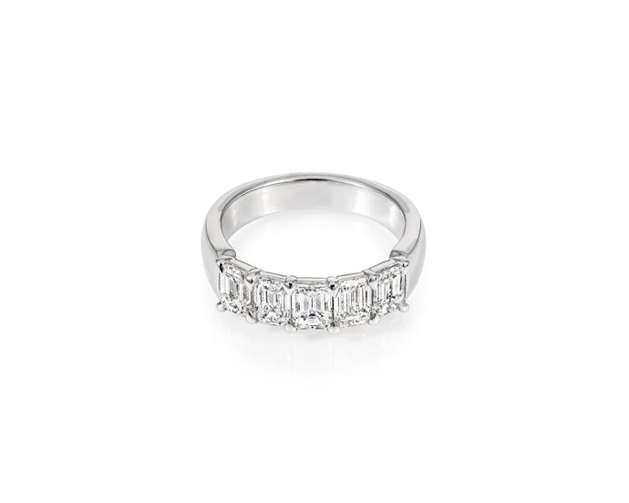 2.03ct Emerald Cut Diamond Ring