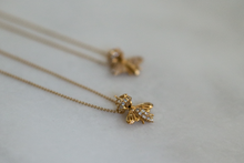 Queen Bee Necklace | Gold Diamond Body