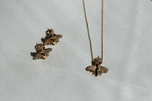 Queen Bee Necklace | Gold Diamond Wings - Vincent Peach Fine Jewelry