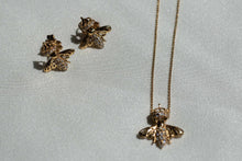 Queen Bee Earrings | Gold Diamond Body - Vincent Peach Fine Jewelry