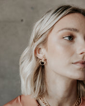 Small Equestrian Bit Earrings | Diamond - Vincent Peach Fine Jewelry
