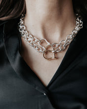 Shackle Chain Necklace | Diamond - Vincent Peach Fine Jewelry