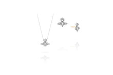 Queen Bee Necklace | Gold Diamond Wings - Vincent Peach Fine Jewelry