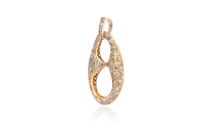 Diamond Dorado Pendant | Gold - Vincent Peach Fine Jewelry