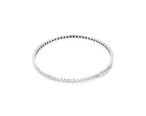 1.01ct Diamond Bracelet in 14kt White Gold - Vincent Peach Fine Jewelry