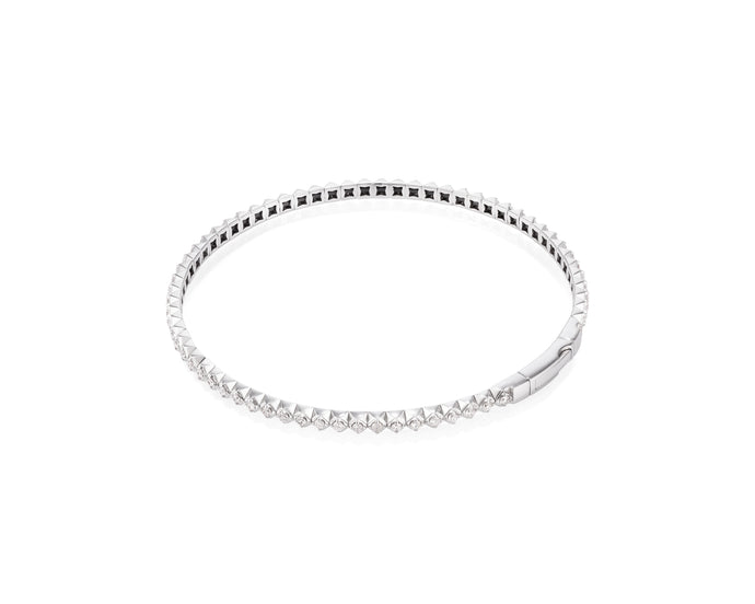 1.01ct Diamond Bracelet in 14kt White Gold - Vincent Peach Fine Jewelry