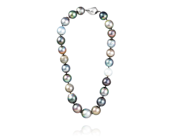 Baroque Tahitian Pearl Necklace - Vincent Peach Fine Jewelry