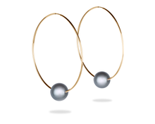 Biltmore Hoop Earrings | Tahitian - Vincent Peach Fine Jewelry
