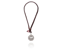 Diamond Trojan Coin Necklace | Pink Pearl - Vincent Peach Fine Jewelry