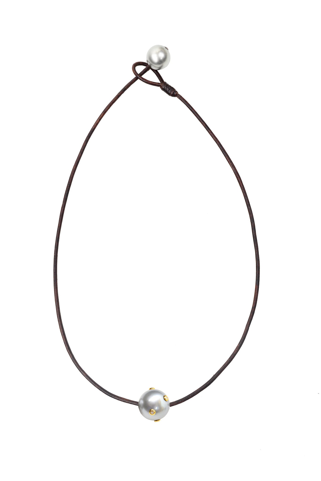 Camelot South Sea Necklace, Tahitian - Vincent Peach Fine Jewelry
