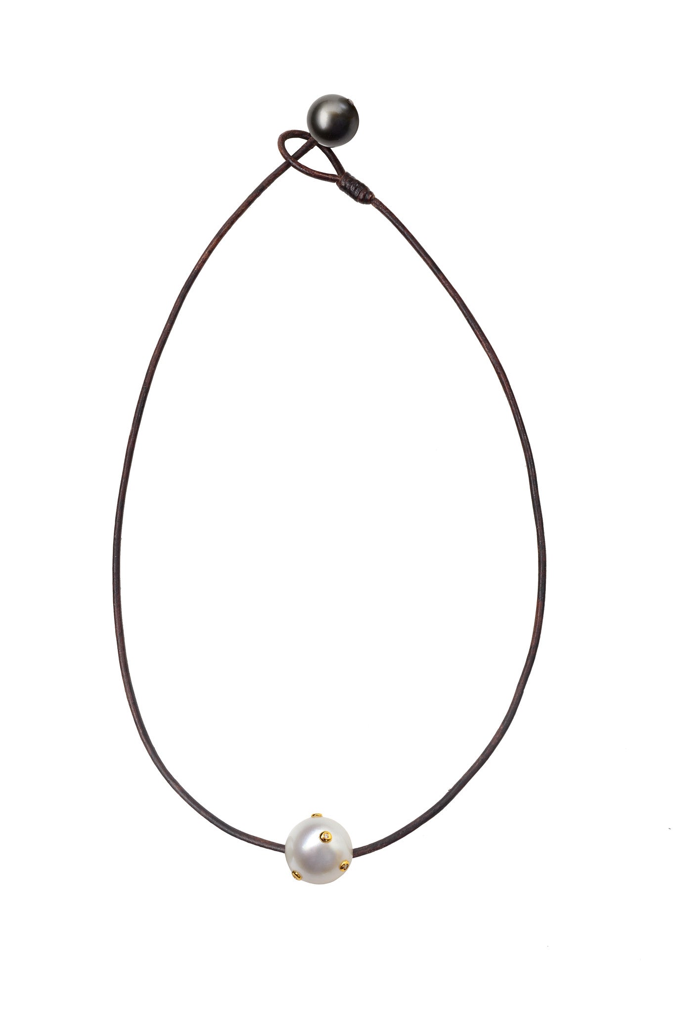 Camelot South Sea Necklace, Tahitian and South Sea - Hottest Designer Pearl and Leather Jewelry | VINCENT PEACH
