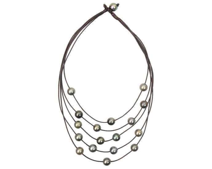 Constellation Necklace, Tahitian - Vincent Peach Fine Jewelry